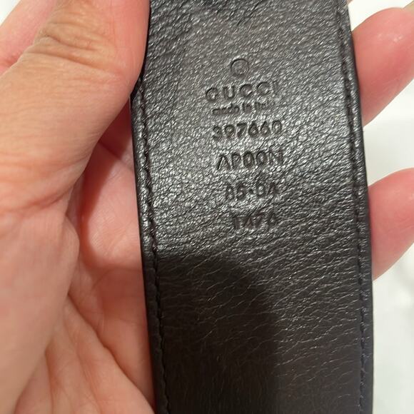 Gucci Marmont Wide Belt Sz 85 - Picture 4 of 8